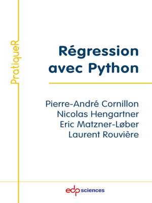 cover image of Régression avec Python